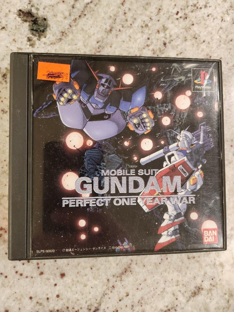 Mobile Suit Gundam Perfect One Year War PS1 Importation Japonaise