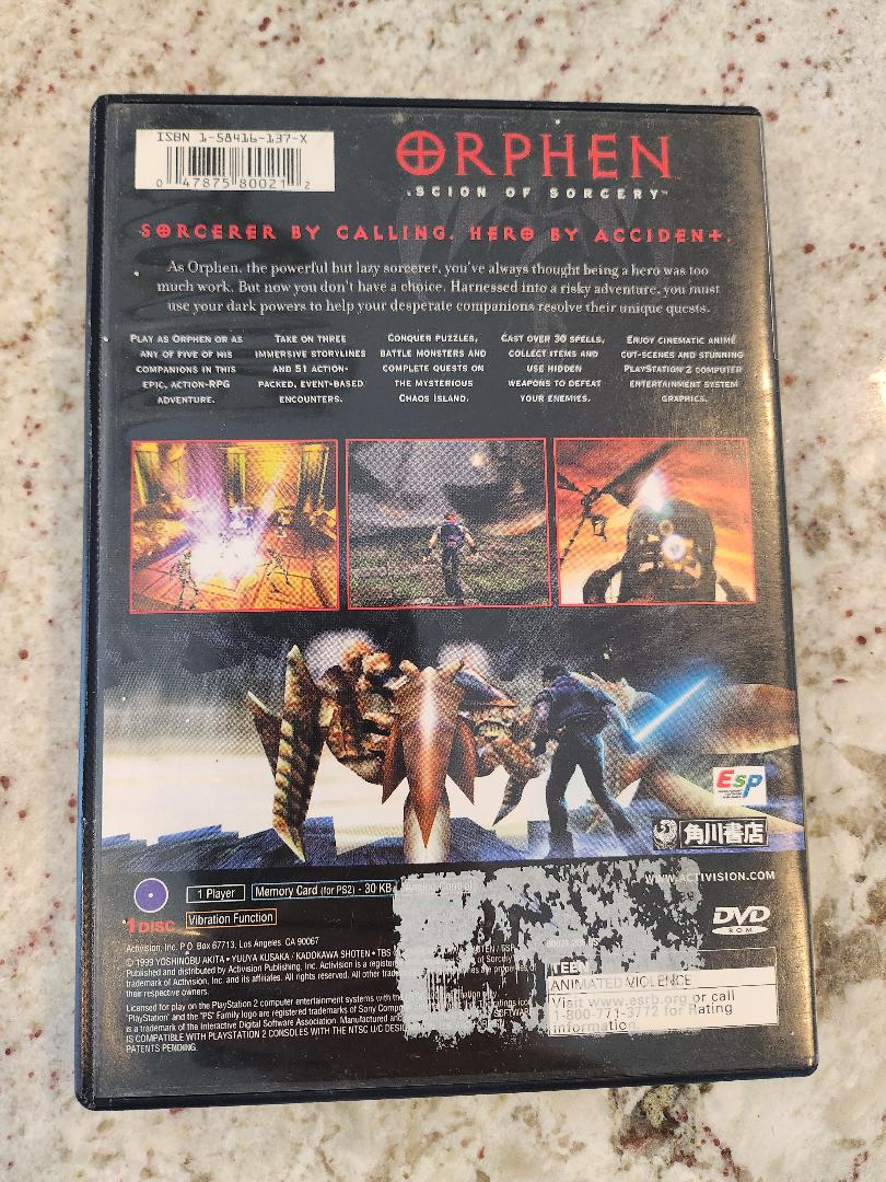 Orphelin PS2