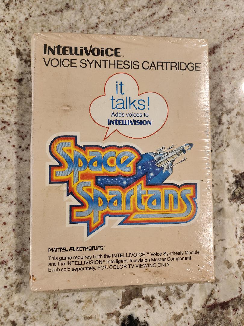Space Spartans Intellivision Scellé NOUVEAU