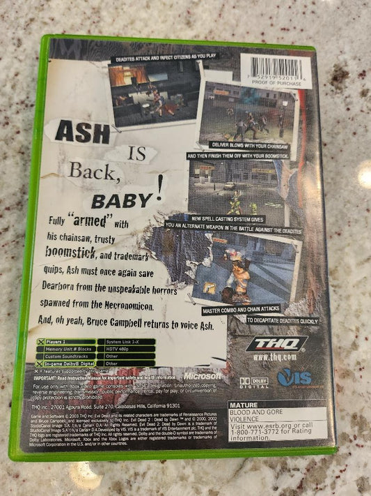 Evil Dead A fistful of boomstick Xbox Original