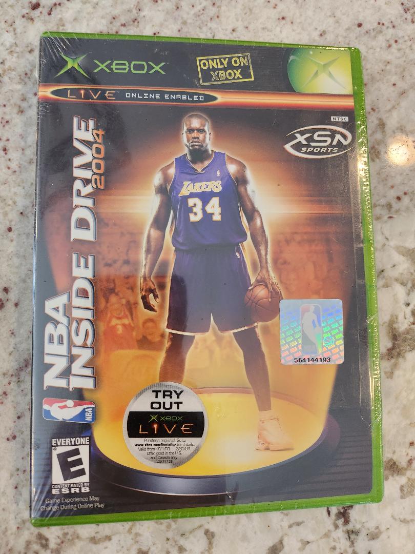 NBA Inside Drive 2004 Xbox Original Scellé NOUVEAU