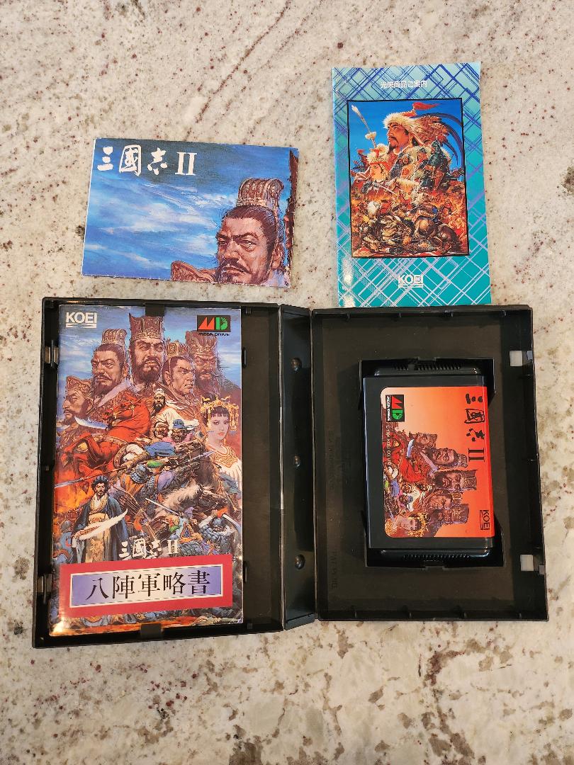 Romance of the Three Kingdoms II Mega Drive Sega Japan Version