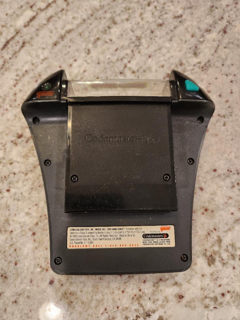 Galoob Game Genie Potenciador de videojuegos Sega Game Gear