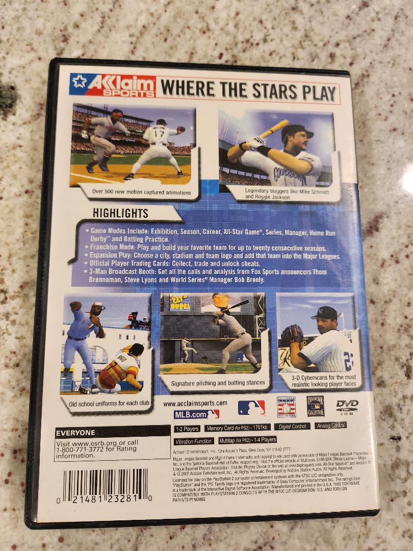 All Star Baseball 2003 PS2