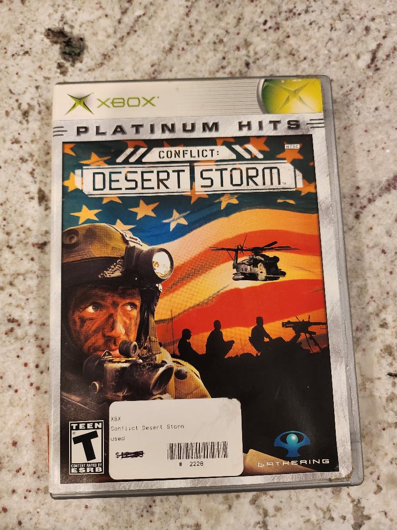 Conflicto: Tormenta del Desierto Xbox Original