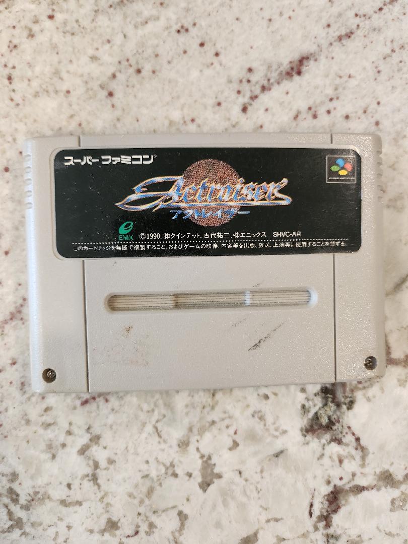 Actraiser SFC Nintendo Super Famicom SNES Importación de Japón