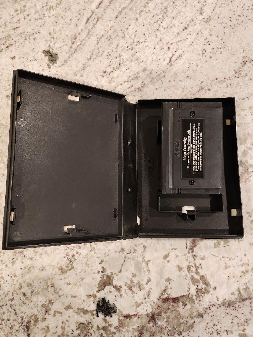 Hang On & Safari Hunt Sega Master Cart. and Box Only