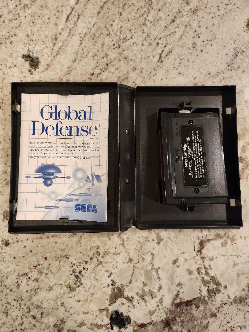 Global Defense Sega Master CIB