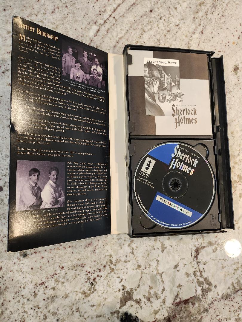 Fichiers perdus de Sherlock Holmes 3DO