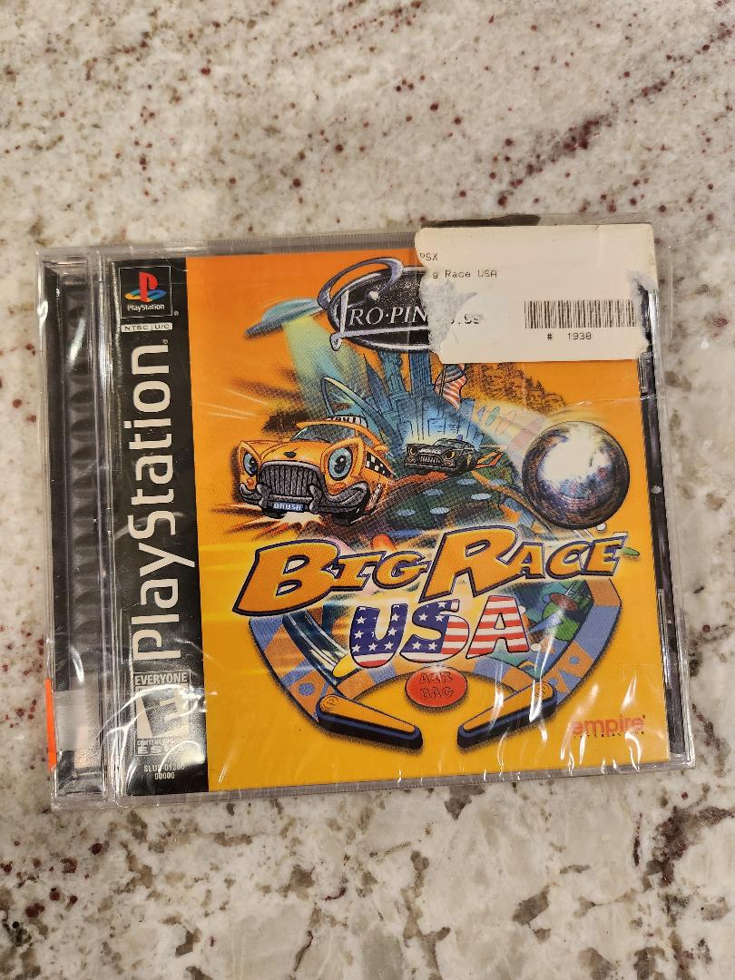 Big Race USA PS1 Scellé NOUVEAU