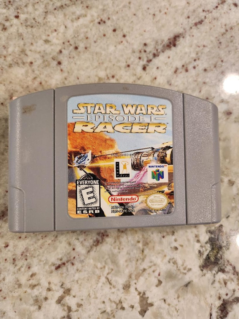 Star Wars Episode 1 Racer N64 Game
