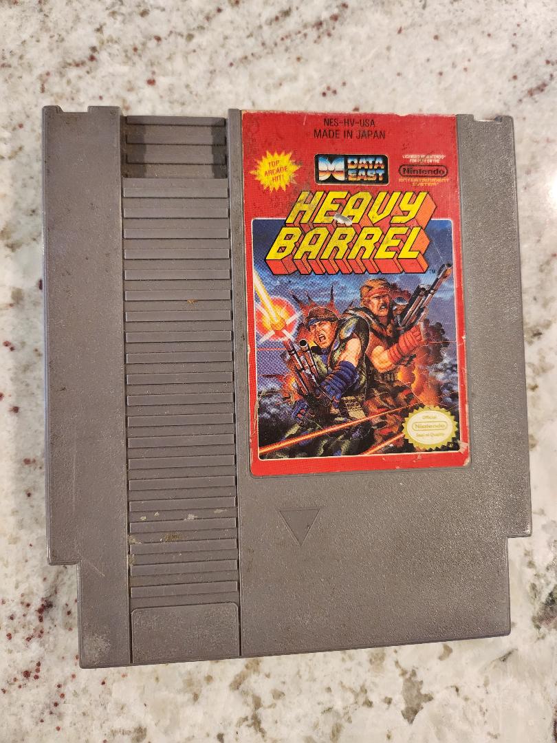 Heavy Barrel Nintendo NES