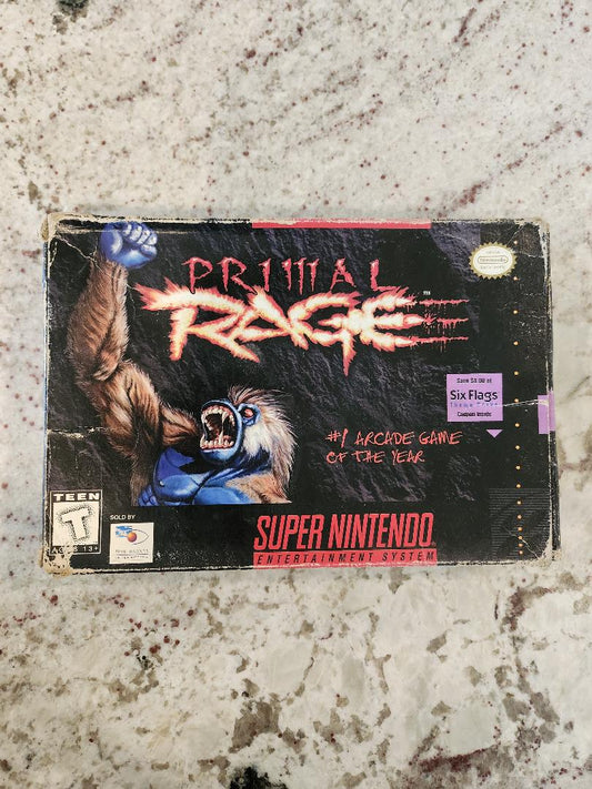 Rage primordiale SNES