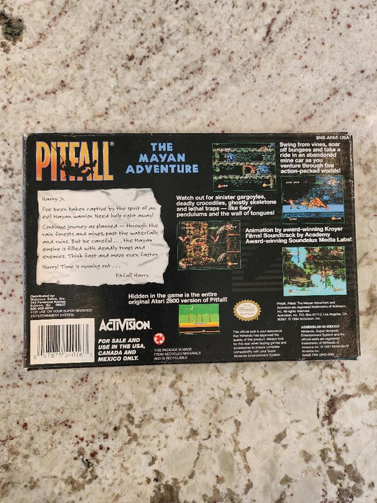 Pitfall: L'aventure maya SNES