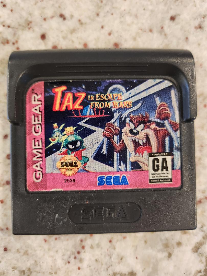 TAZ en Escape from Mars Sega Game Gear
