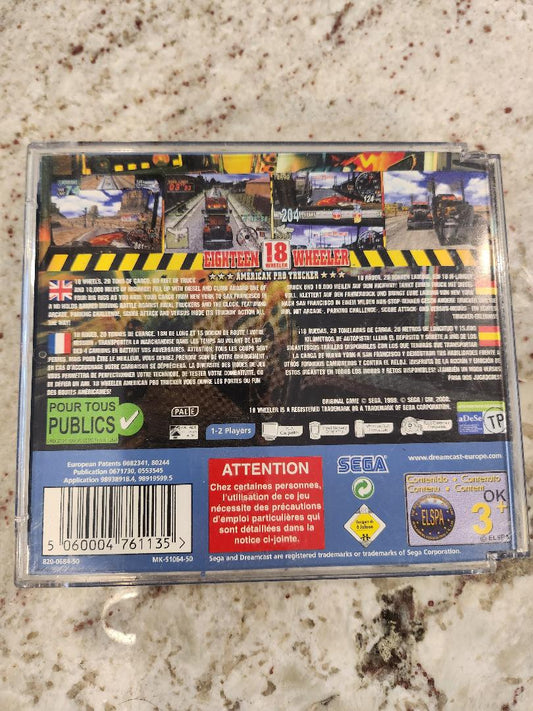 18 DIECIOCHO RUEDAS Sega Dreamcast PAL