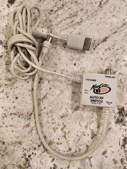 For Sega Dreamcast Auto RF Switch MadCats Brand Used