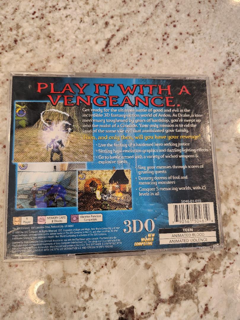 Crusaders of Might and Magic PS1