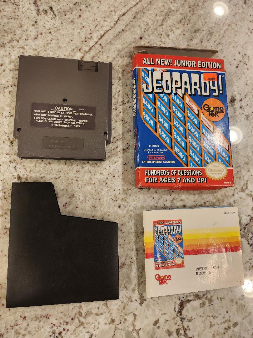 Jeopardy Edición Junior Nintendo NES