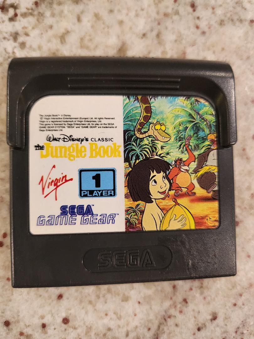 El clásico libro de la selva de Walt Disney Sega Game Gear