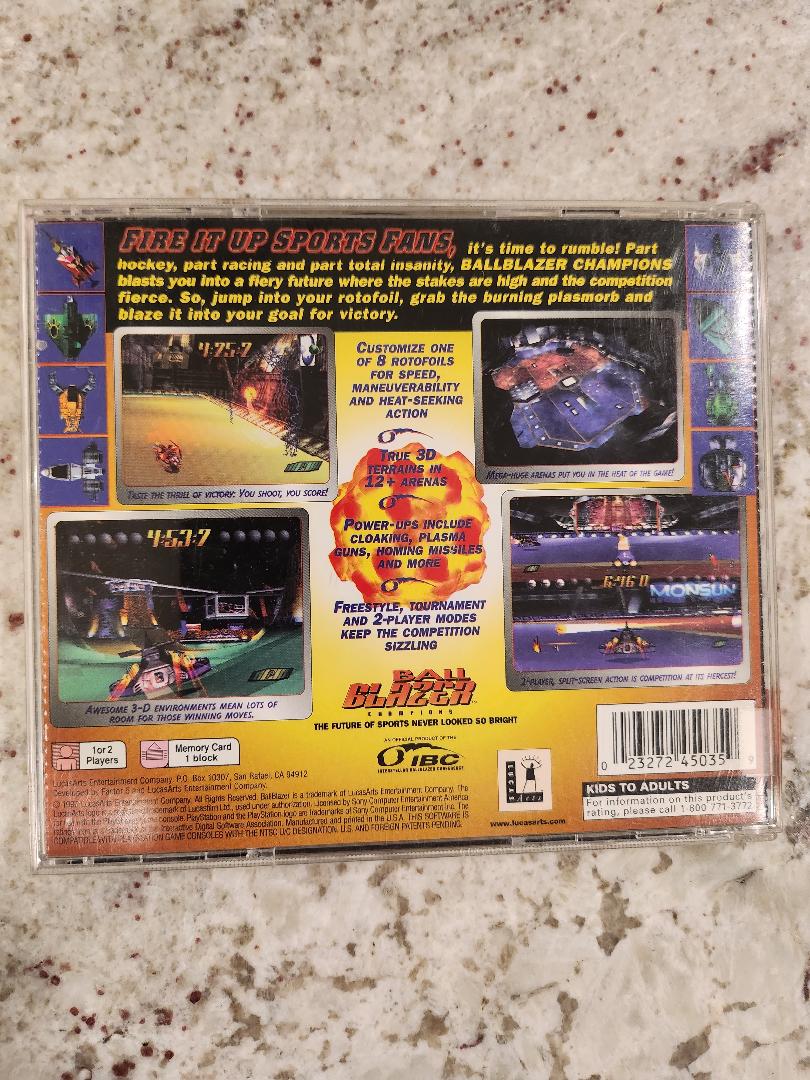 Ball Blazer Champions PS1