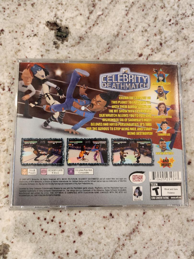 MTV Celebrity Deathmatch PS1