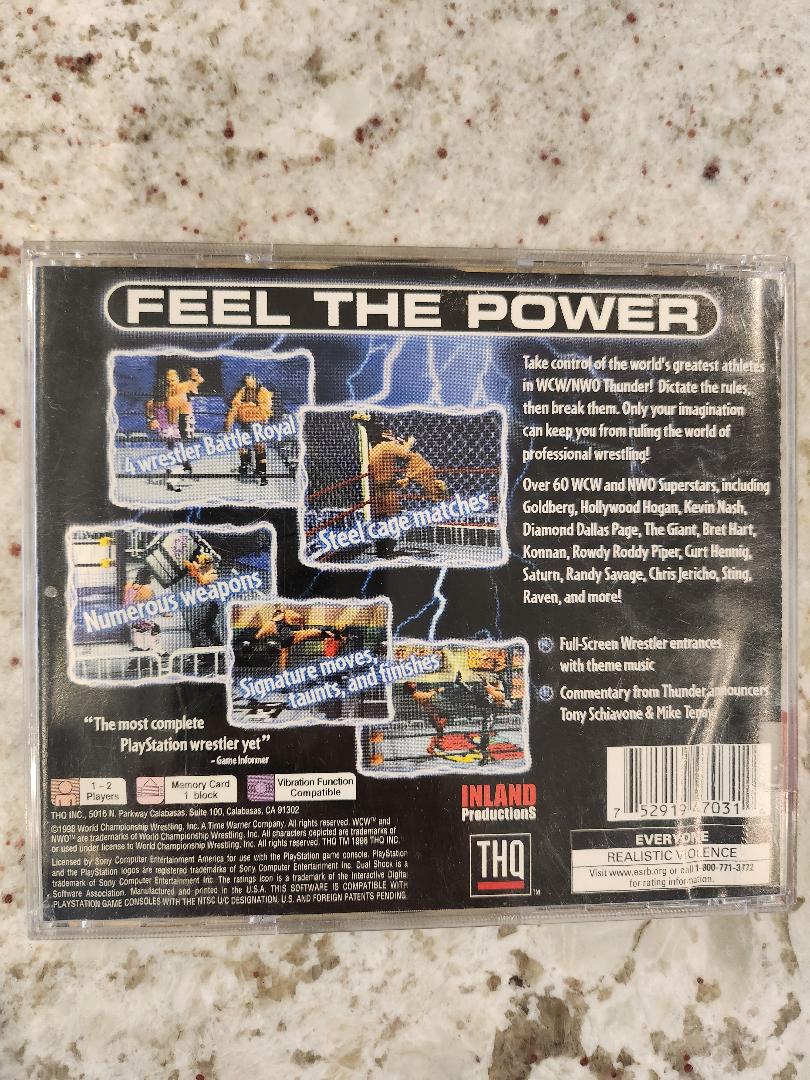 WCW / NWO Thunder PS1