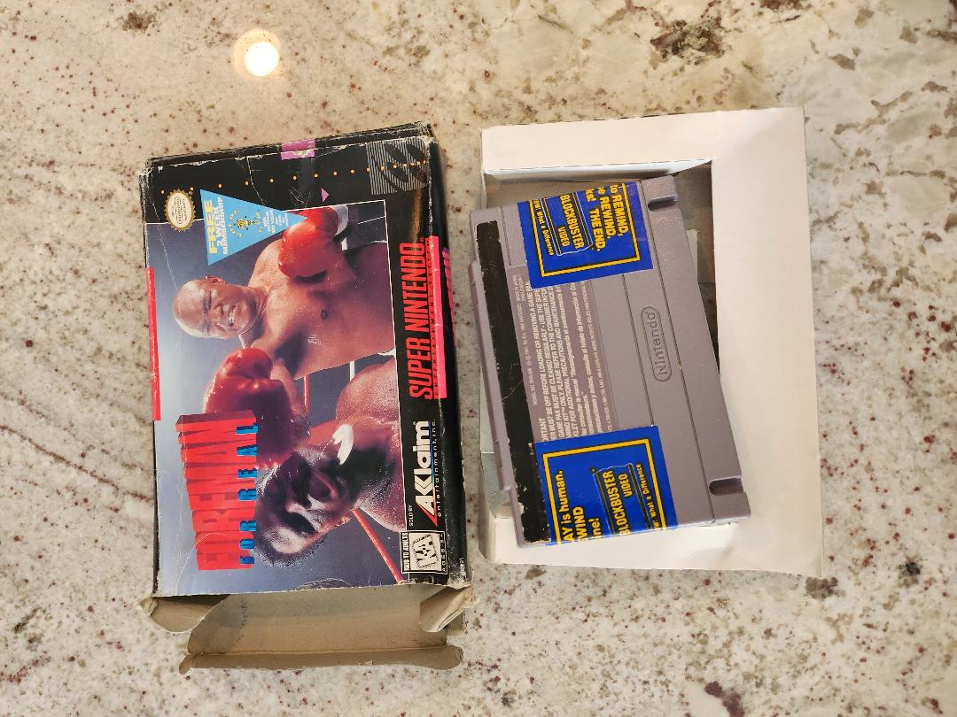 Foreman For Real SNES