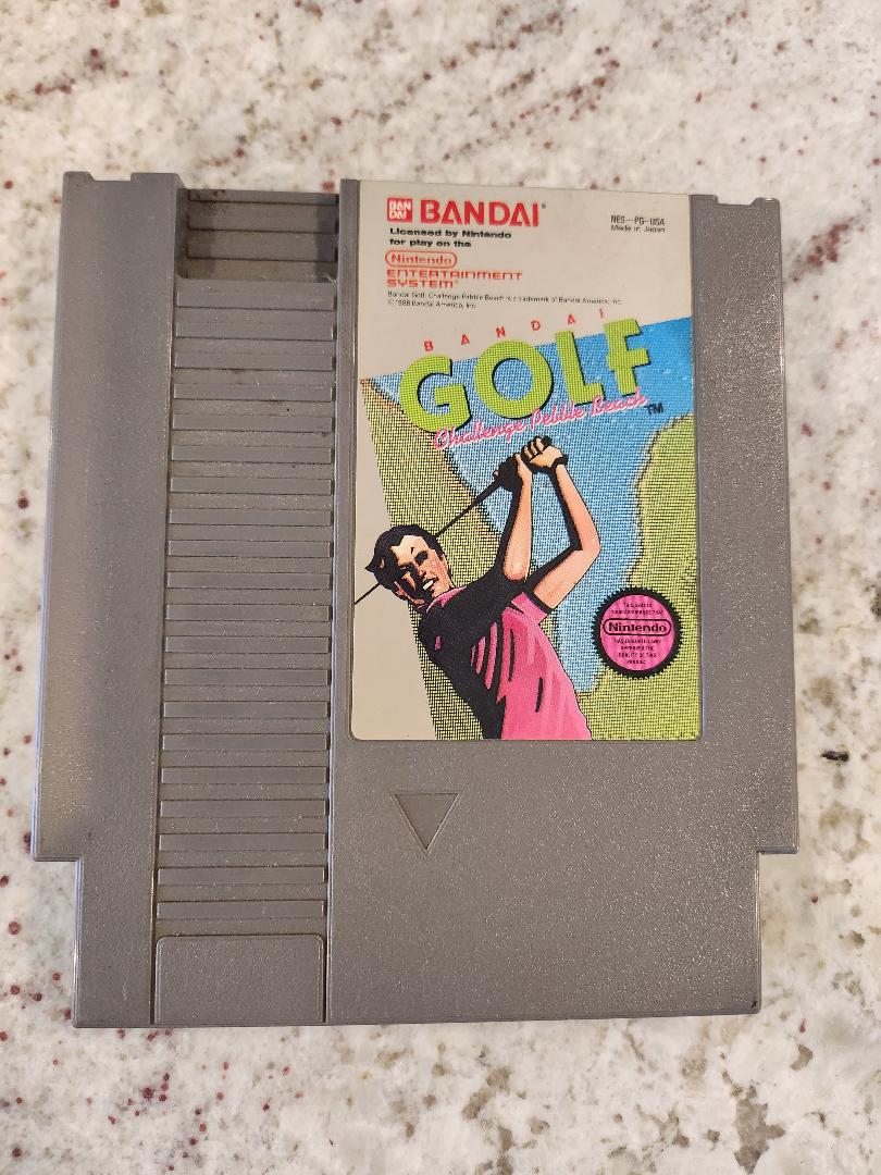 Bandi Golf Desafío Pebble Beach Nintendo NES
