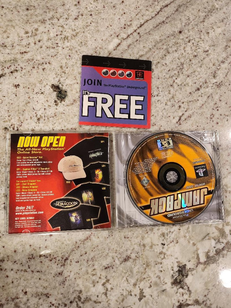 Underground Jampack Hiver 2000 PS1