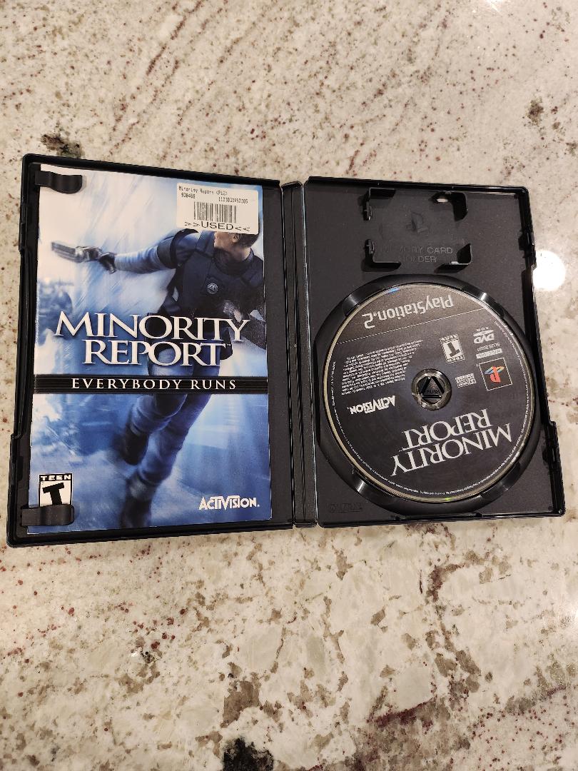 Minority Report PS2