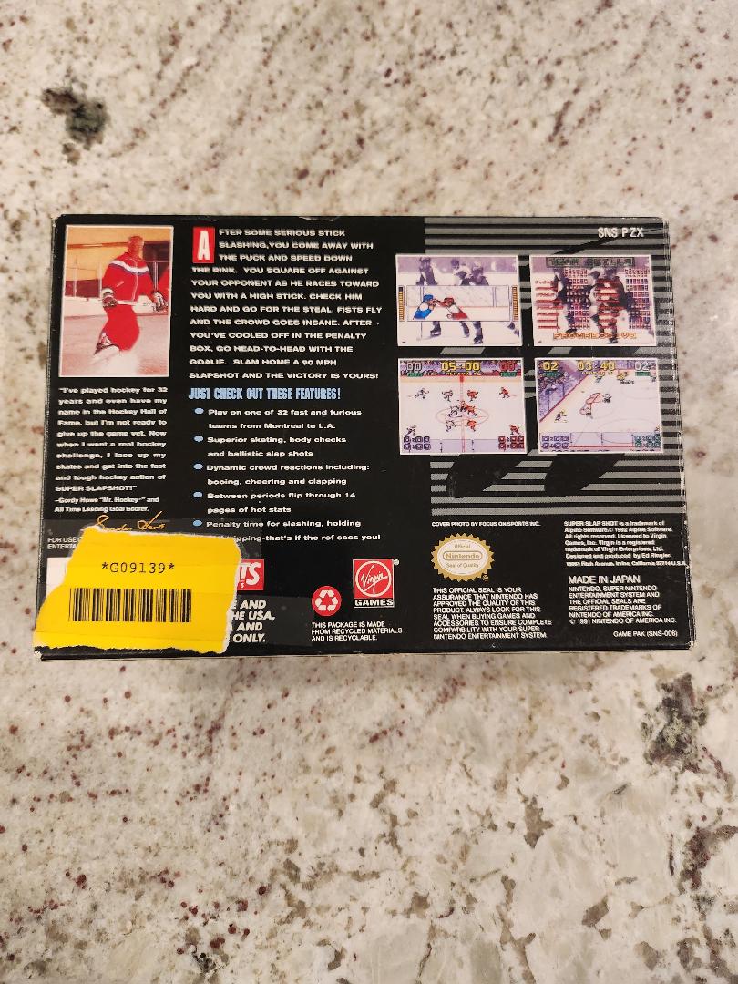 Super Slap Shot SNES