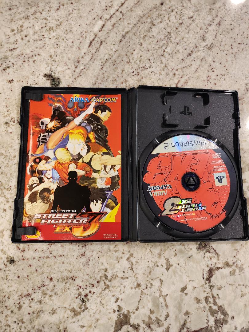 Street Fighter ex3 PS2 Japan Import