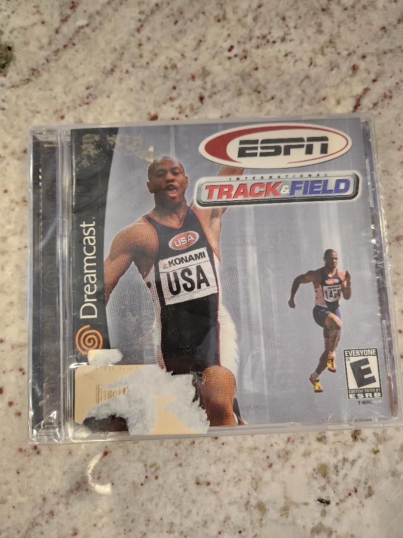 ESPN International Track and Field Sega Dreamcast Sellado NUEVO