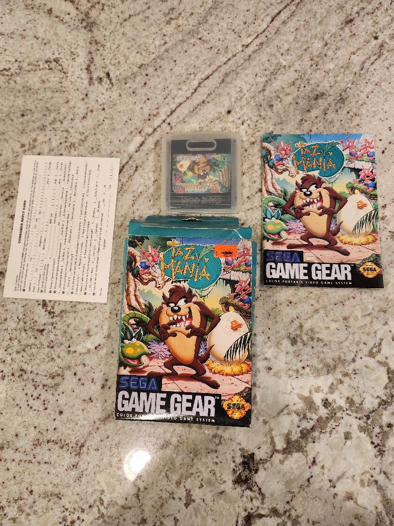 Taz Mania Sega Game Gear