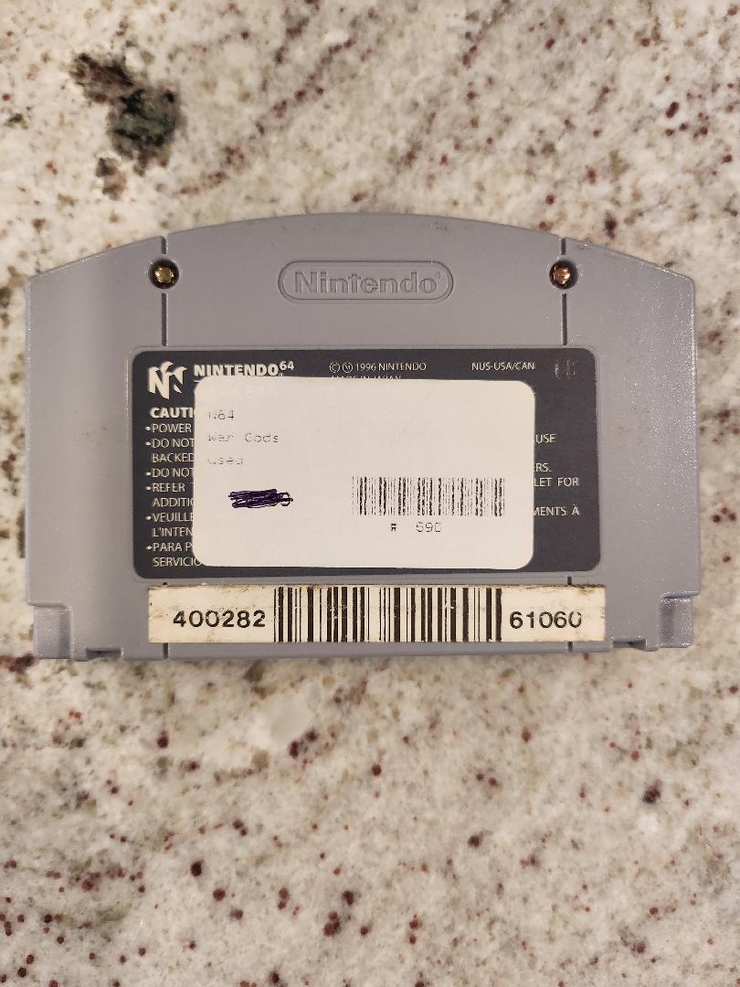 War Gods N64 Game
