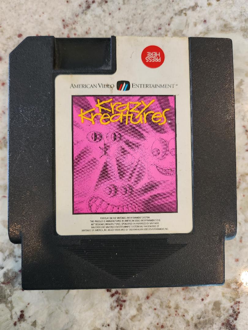 Krazy Kreatures Nintendo NES