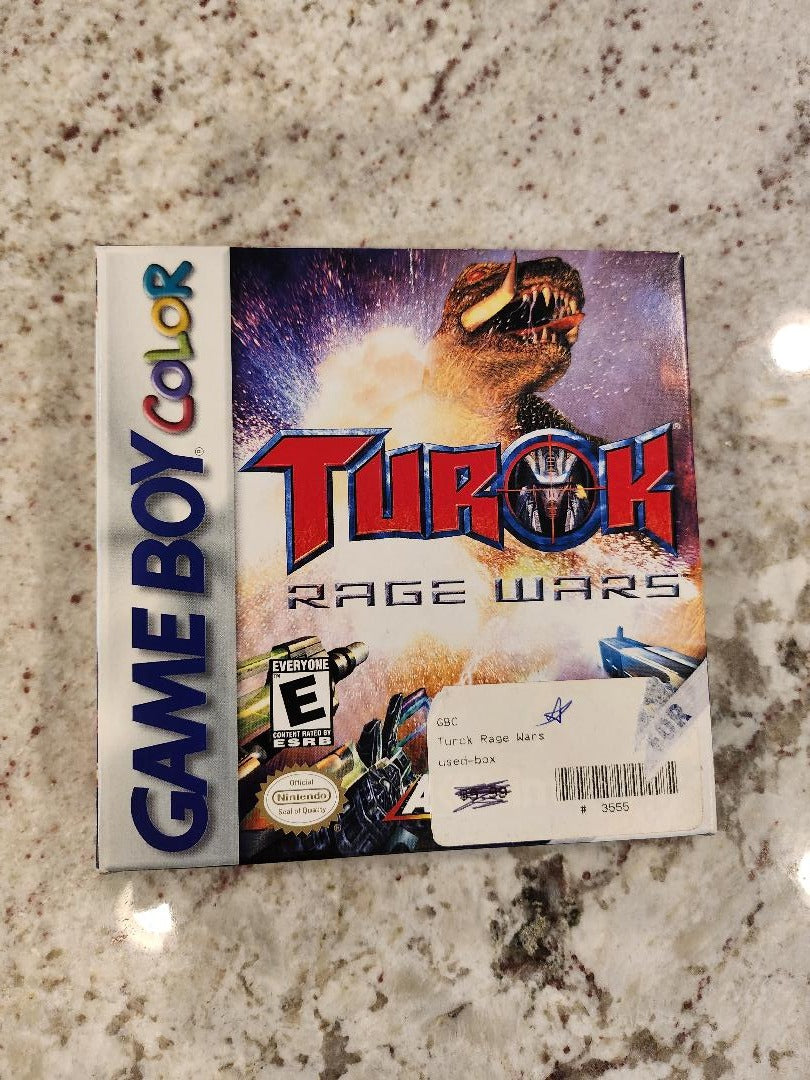 TUROK Rage Wars GBC Game Boy Color