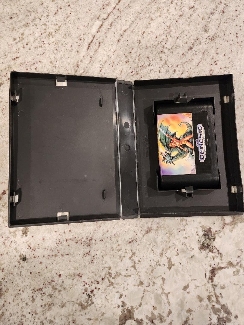 Alisia Dragoon Sega Genesis Cart. and Box Only