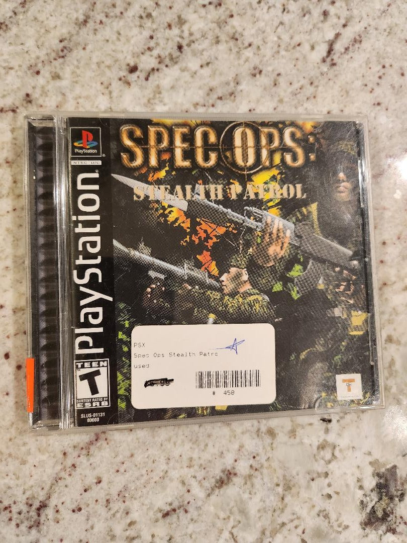 Spec Ops Stealth Patrol PS1