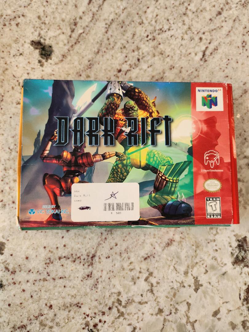 Dark Rift N64 CIB
