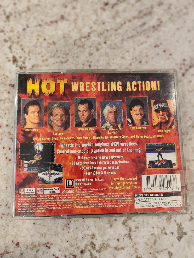WCW contre le monde PS1