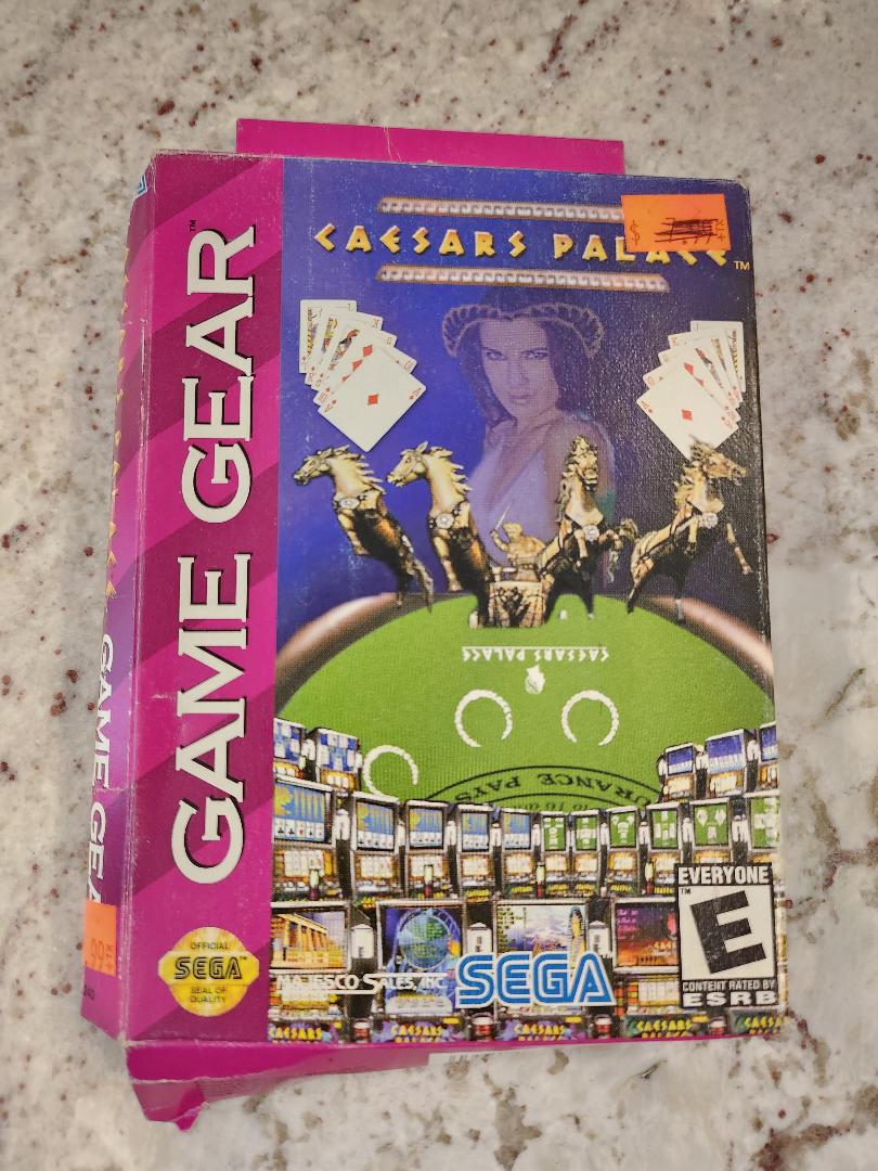 Caesars Palace Sega Game Gear