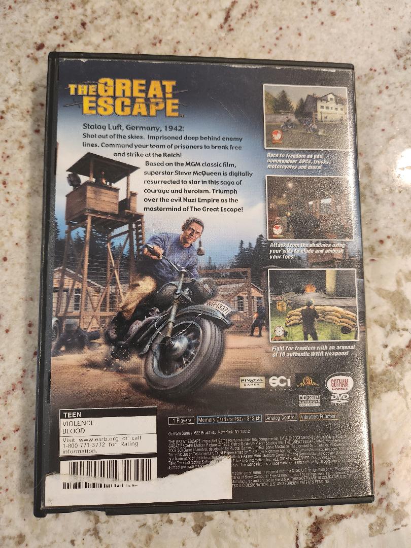 La grande évasion PS2