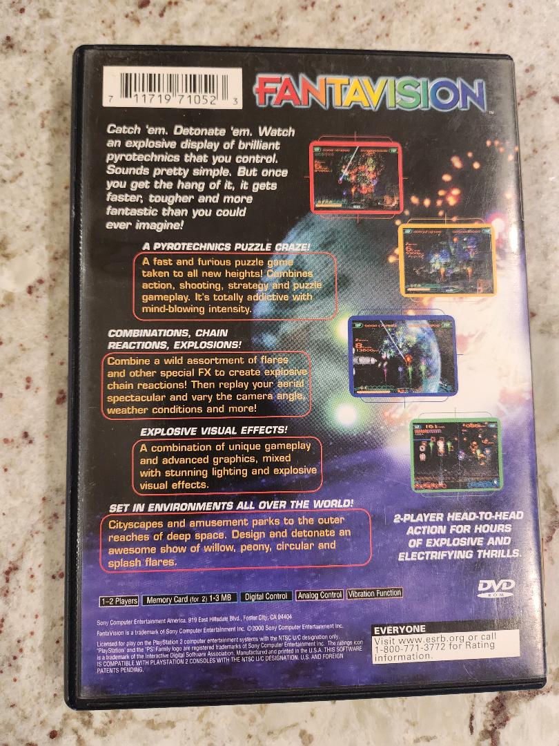 Fantavision PS2
