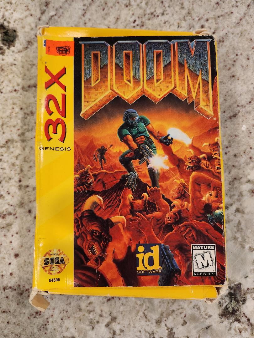 Doom Sega Genesis 32X CIB