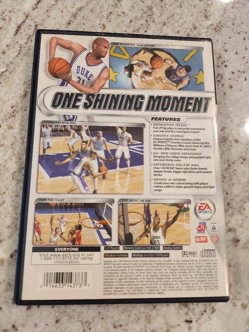 NCAA March Madness 2002 PS2