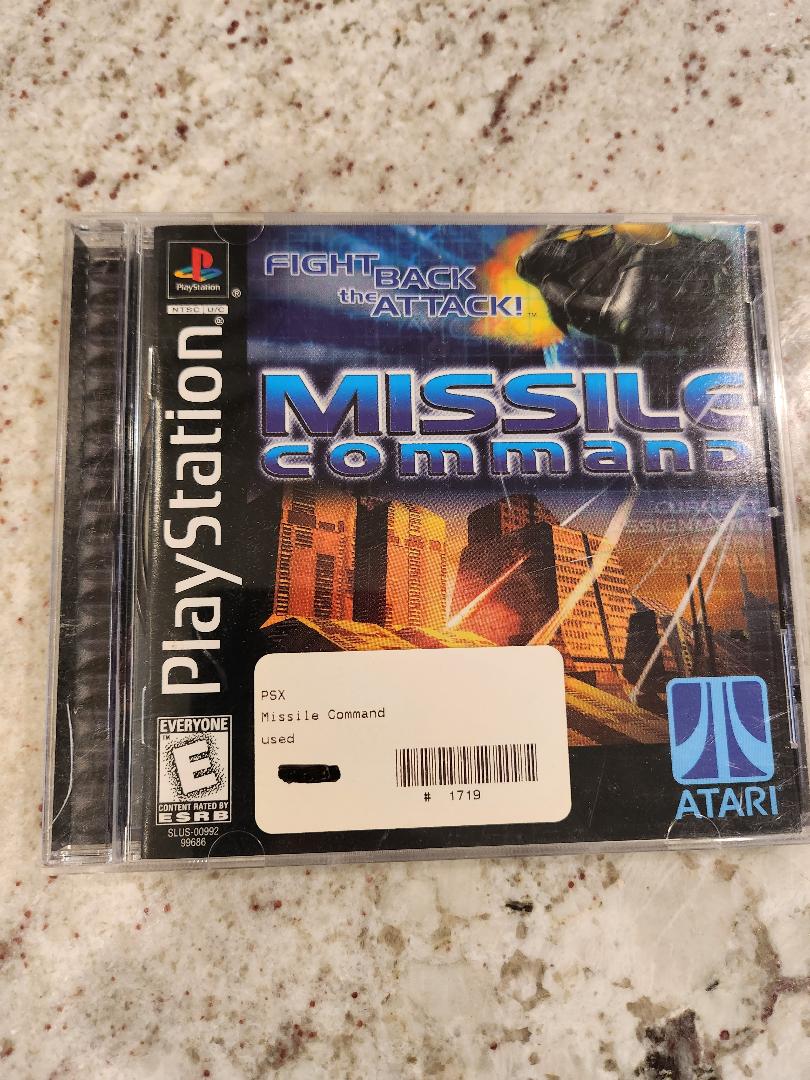 Commande de missiles PS1