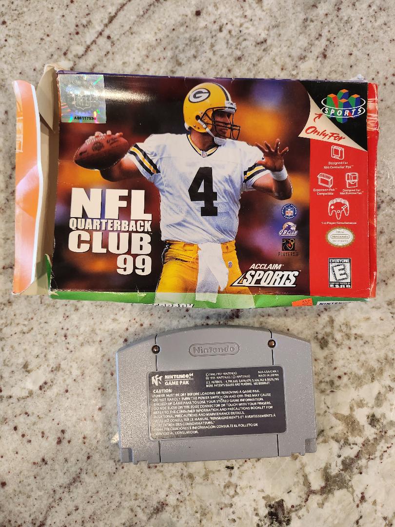 NFL Quarterback Club 99 N64 Game