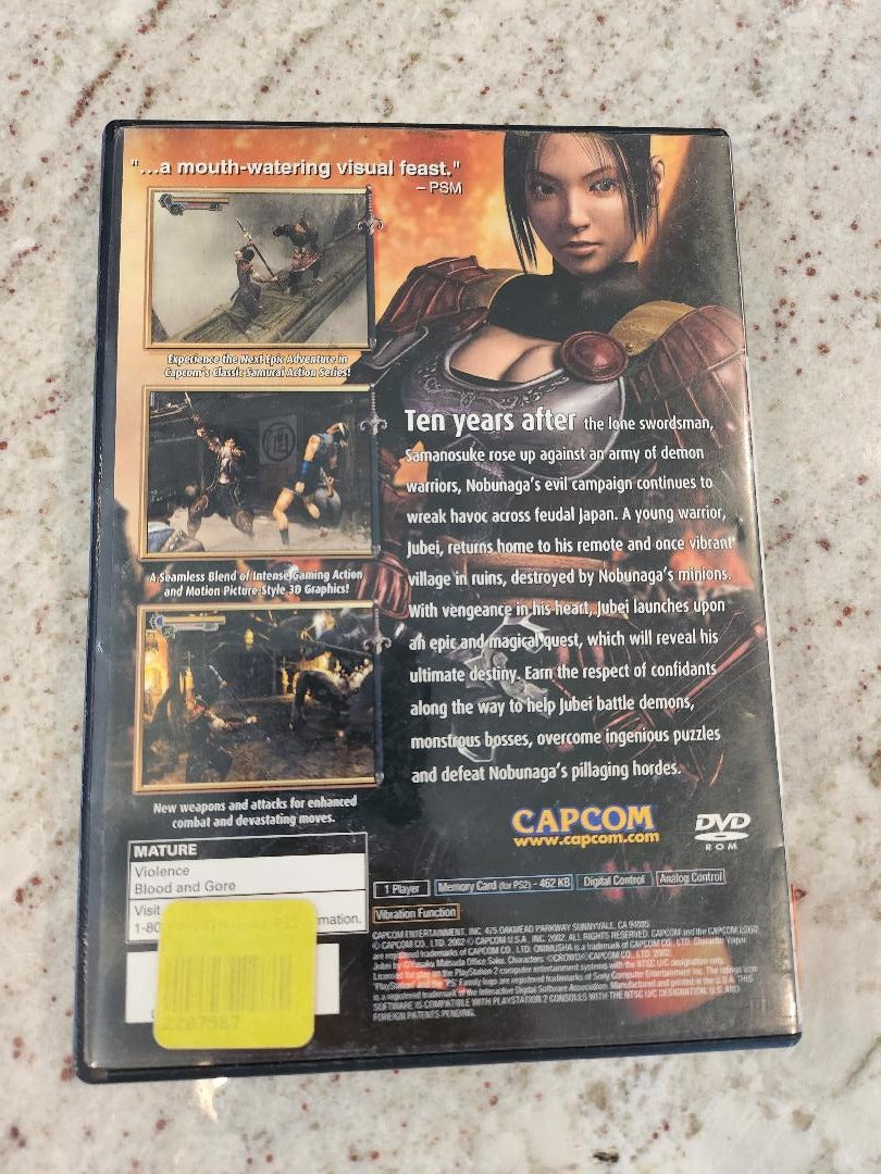 OniMusha 2 Le destin du samouraï PS2 PS2